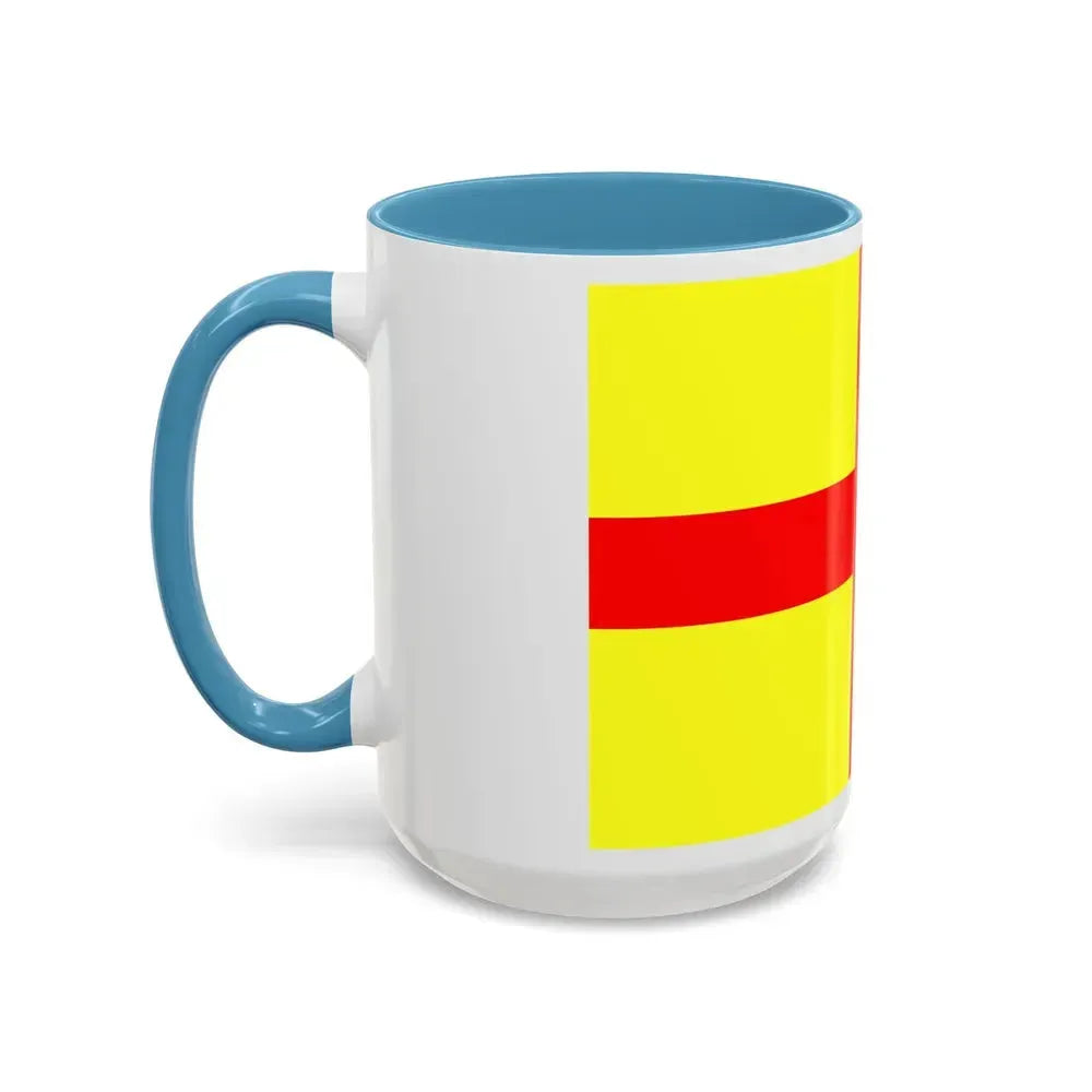 Flag of Lodi Italy - Accent Coffee Mug - Go Mug Yourself