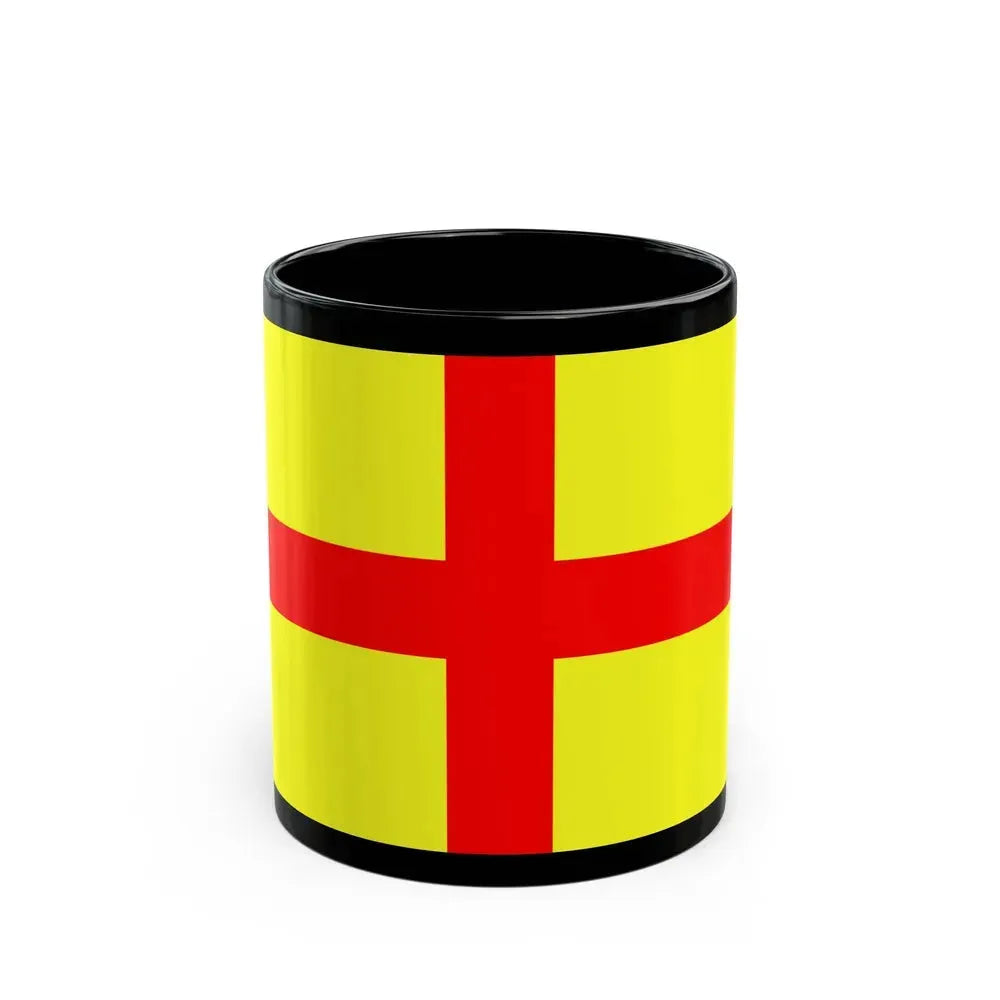Flag of Lodi Italy - Black Coffee Mug 11oz - Go Mug Yourself
