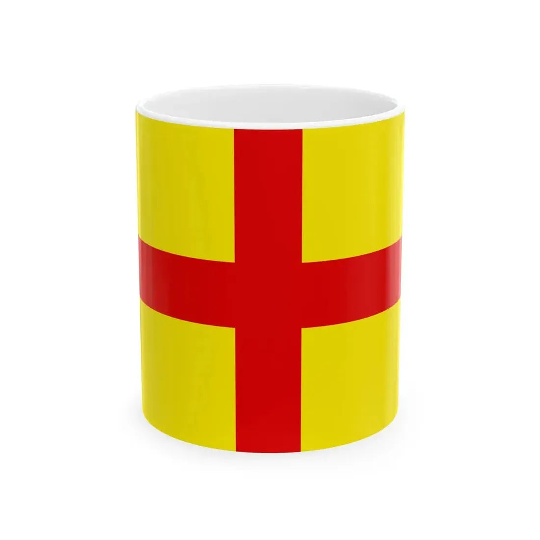 Flag of Lodi (Italy) White Coffee Mug 11oz - Go Mug Yourself