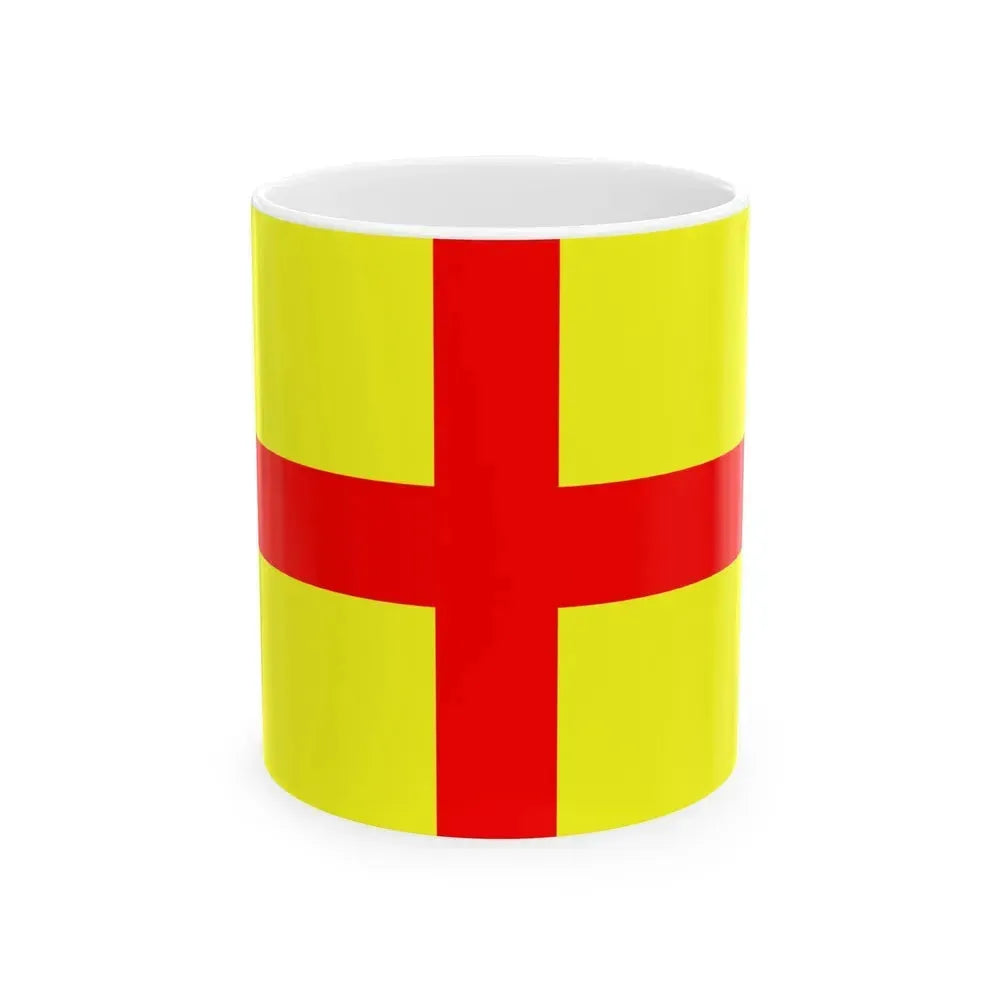 Flag of Lodi Italy - White Coffee Mug 11oz - Go Mug Yourself