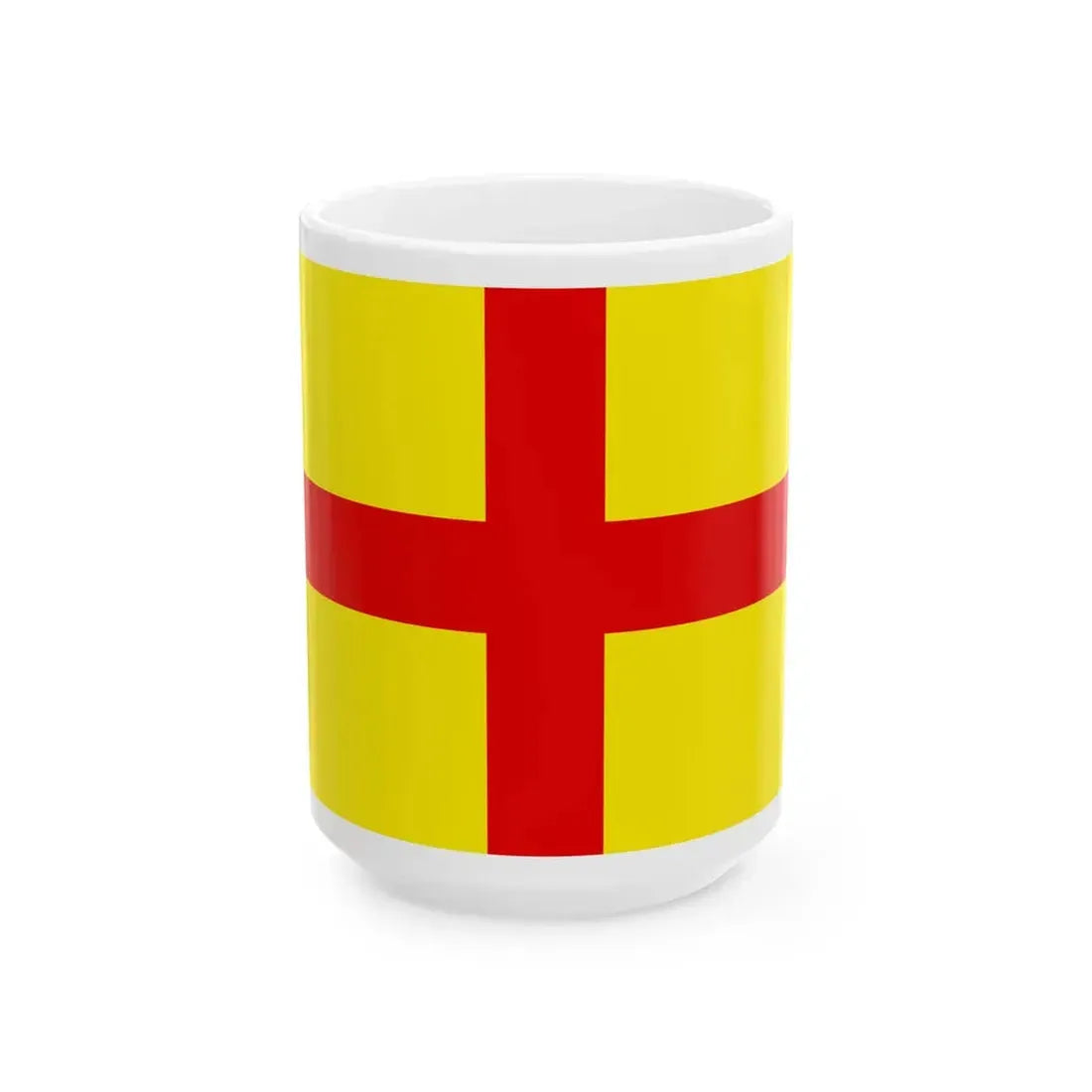 Flag of Lodi (Italy) White Coffee Mug 15oz - Go Mug Yourself