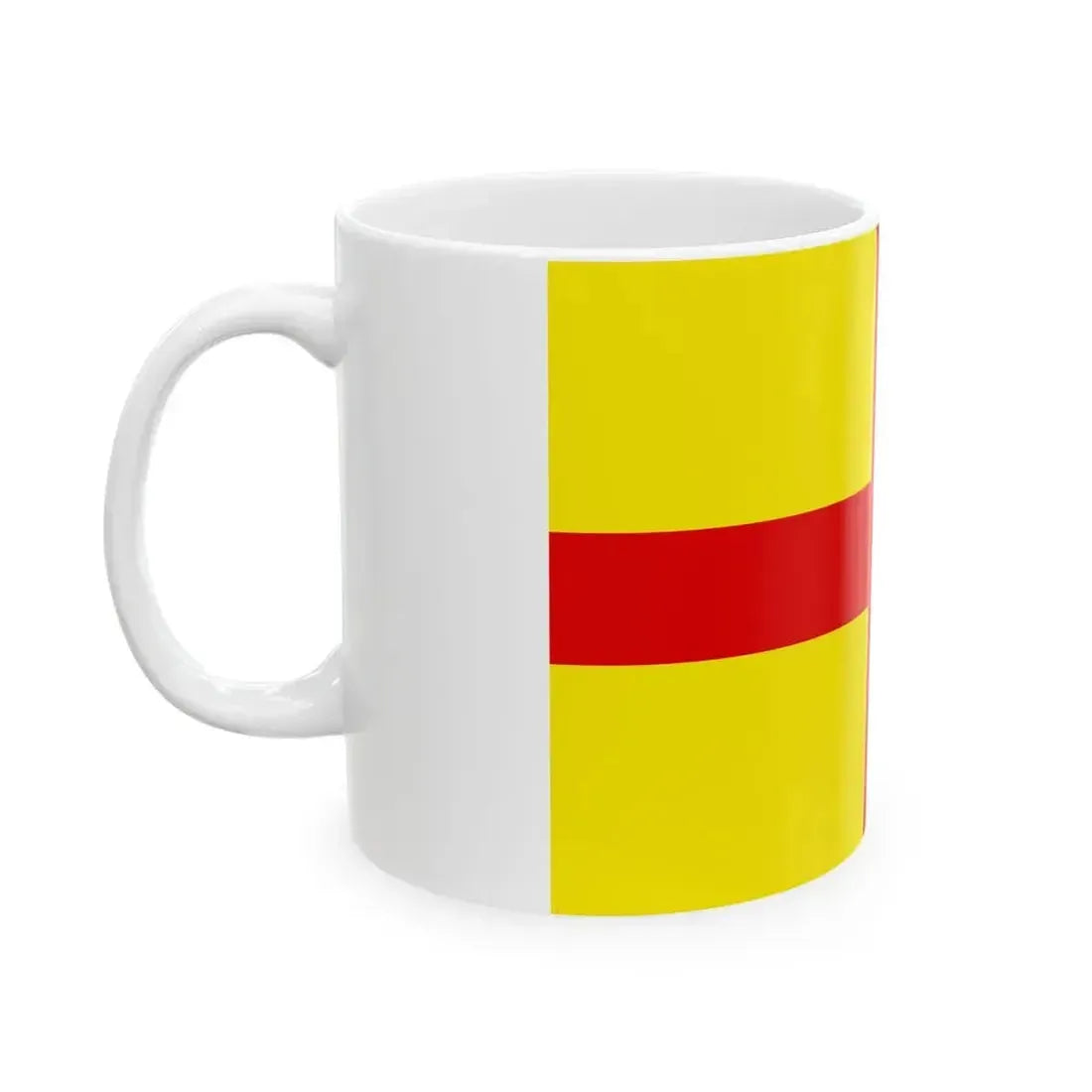 Flag of Lodi (Italy) White Coffee Mug - Go Mug Yourself