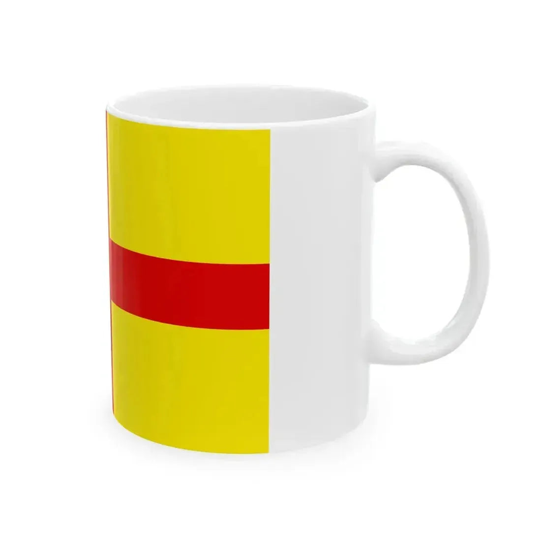 Flag of Lodi (Italy) White Coffee Mug - Go Mug Yourself