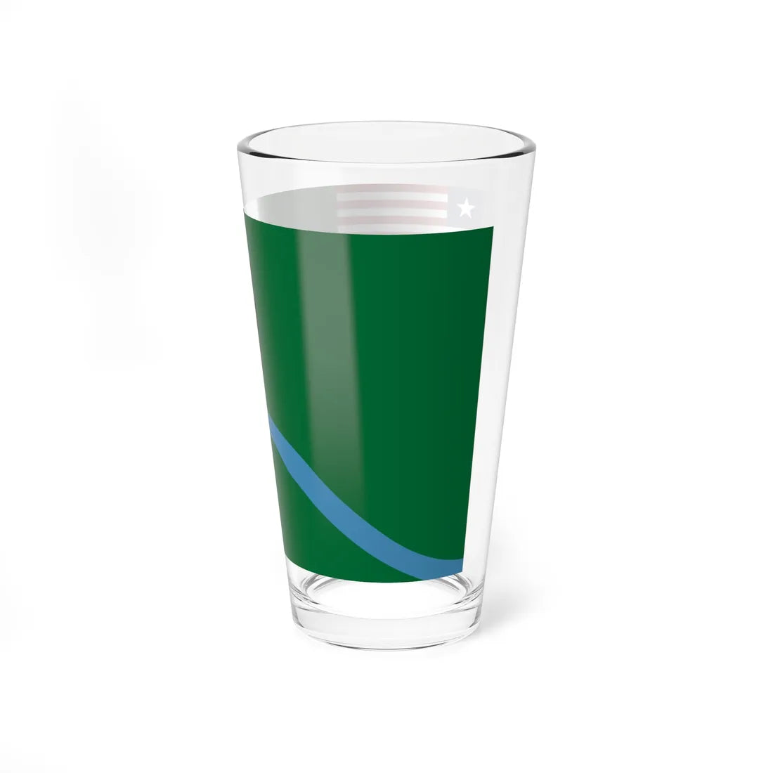Flag of Lofa County (Liberia) Pint Glass 16oz - Go Mug Yourself