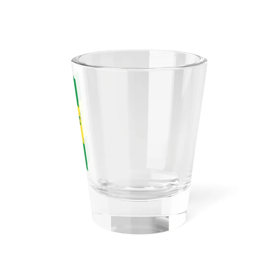 Flag of Log-Dragomer vertical (Slovenia) Shot Glass 1.5oz - Go Mug Yourself