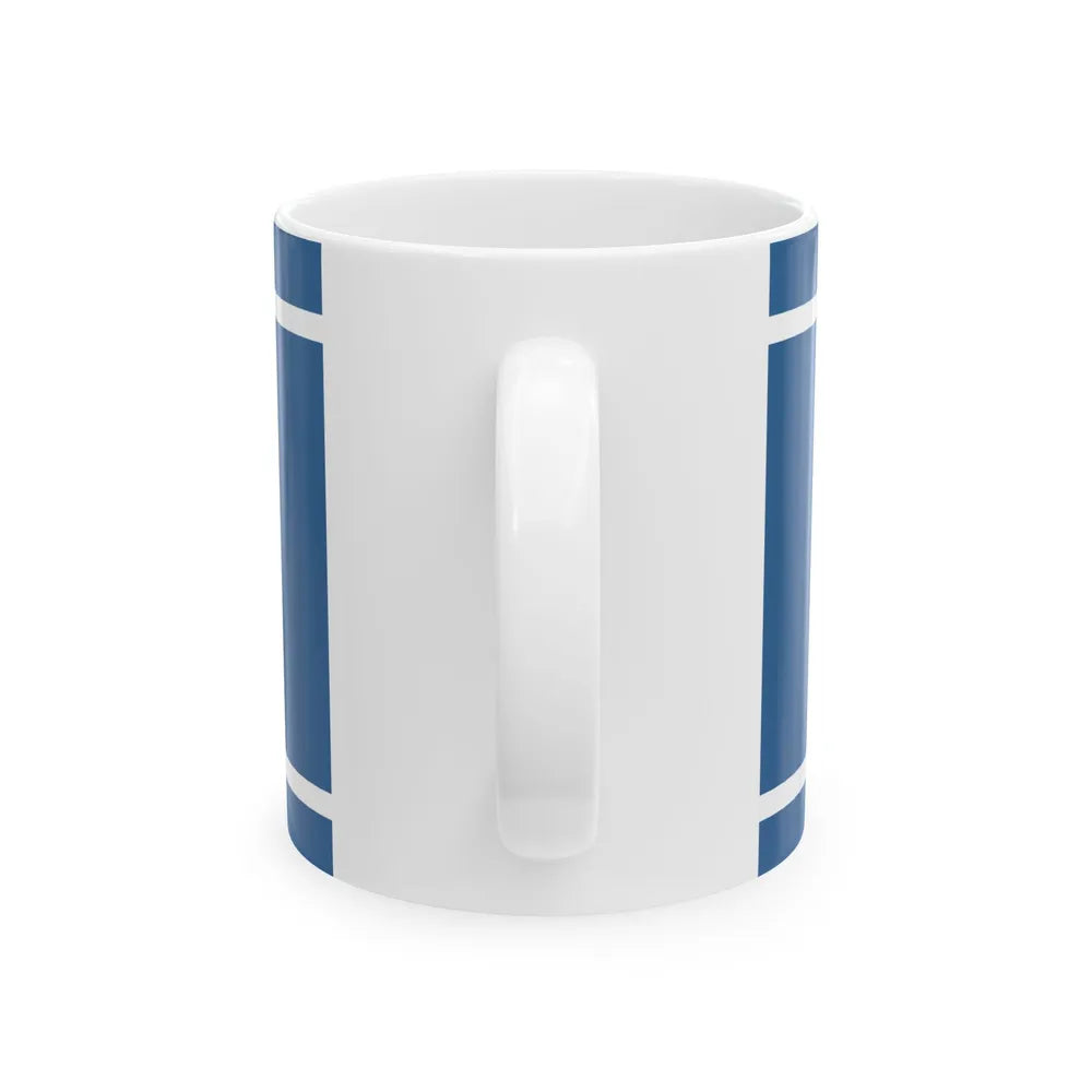 Flag of Logan County Ohio (United States) White Coffee Mug - Go Mug Yourself