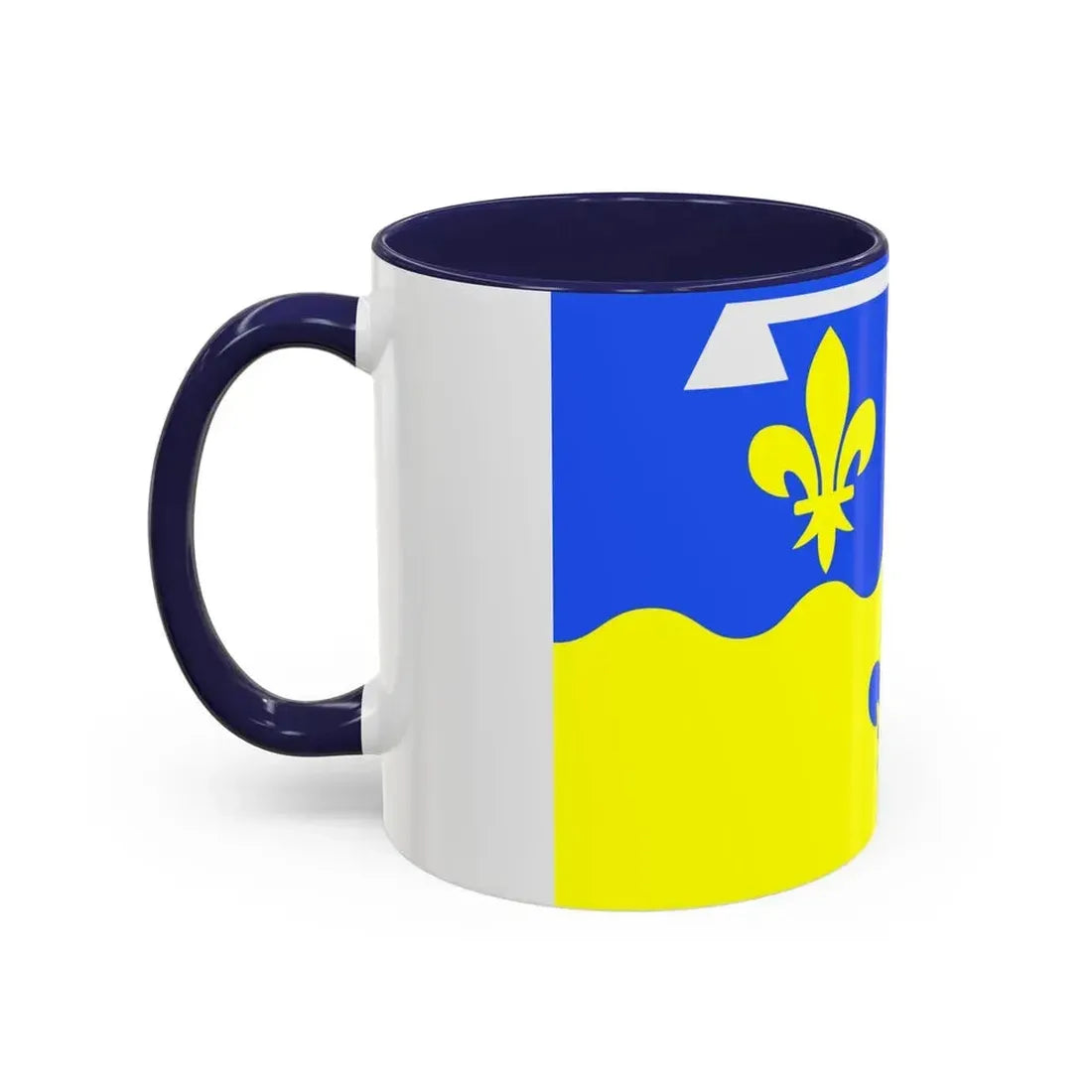 Flag of Loir et Cher France - Accent Coffee Mug - Go Mug Yourself