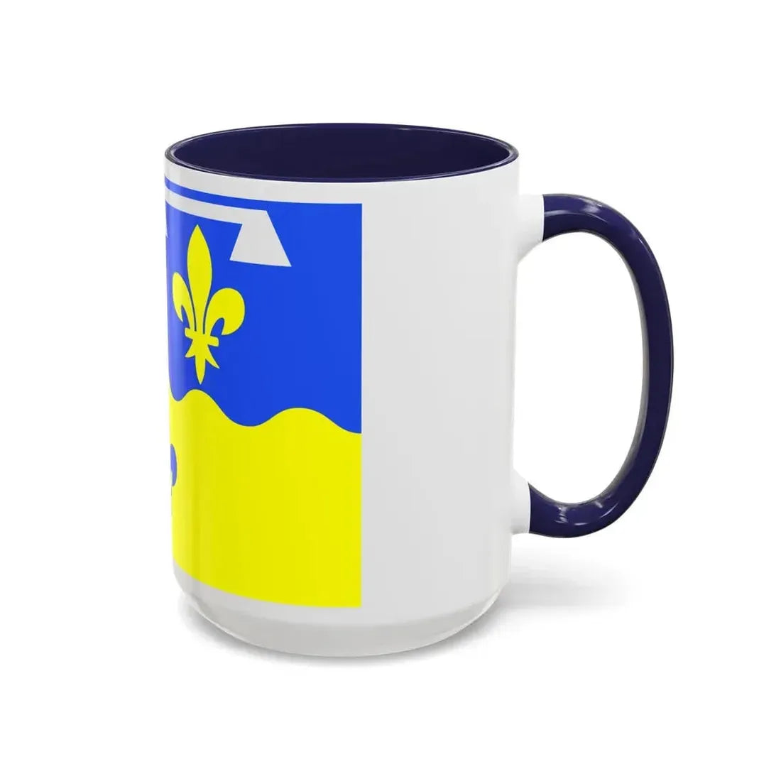 Flag of Loir et Cher France - Accent Coffee Mug - Go Mug Yourself
