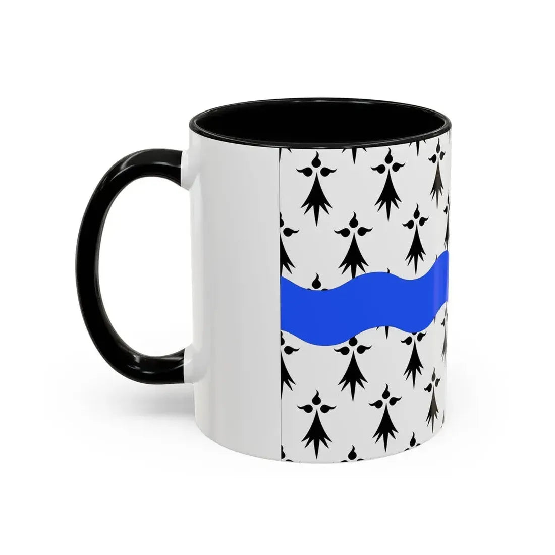 Flag of Loire Atlantique France 2 - Accent Coffee Mug - Go Mug Yourself