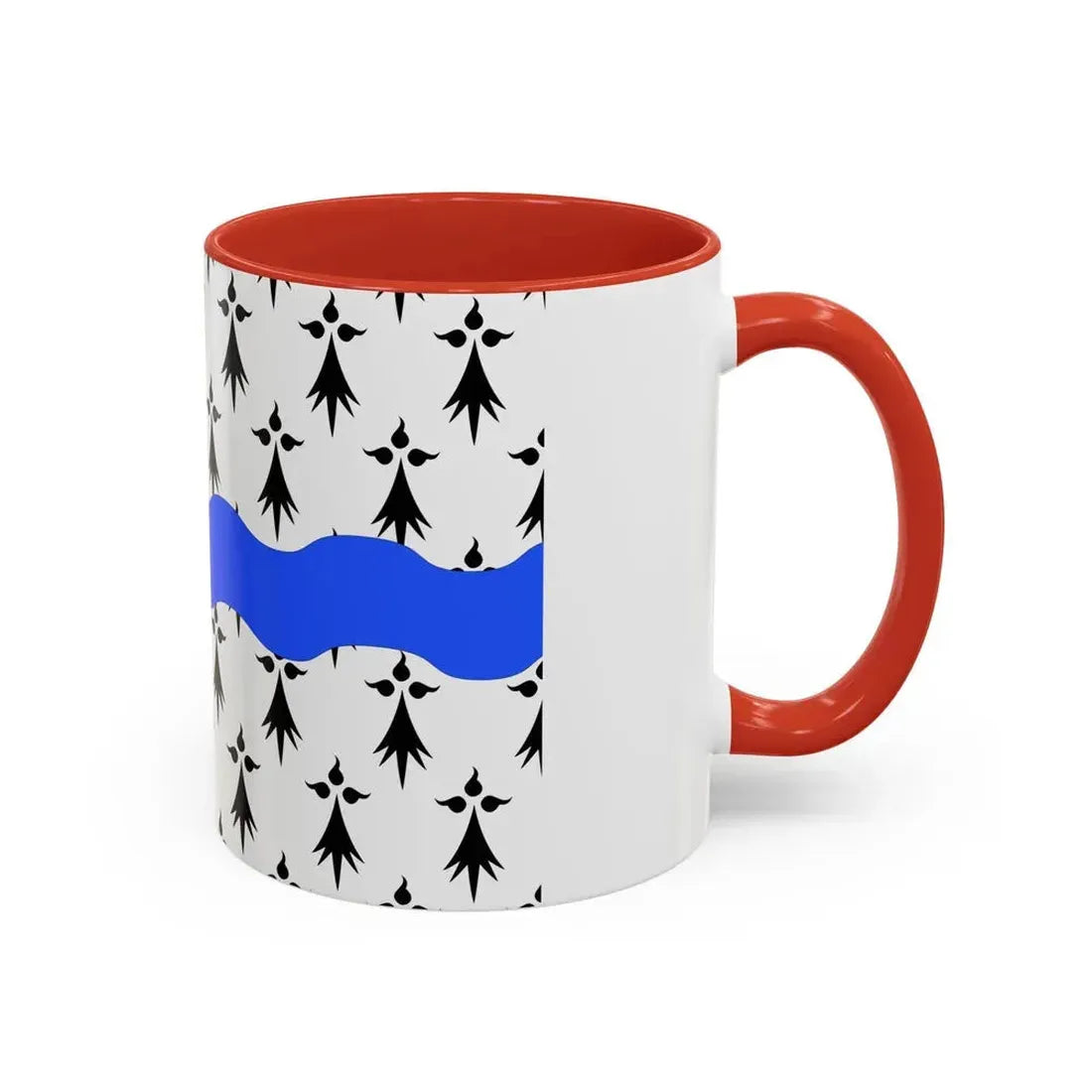 Flag of Loire Atlantique France 2 - Accent Coffee Mug - Go Mug Yourself