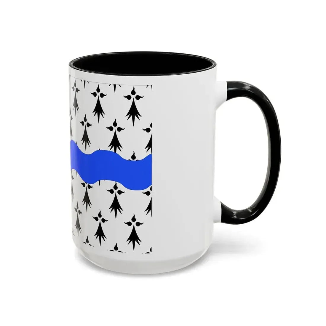 Flag of Loire Atlantique France 2 - Accent Coffee Mug - Go Mug Yourself