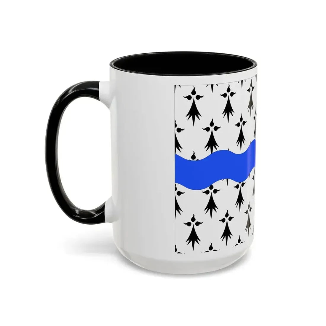 Flag of Loire Atlantique France 2 - Accent Coffee Mug - Go Mug Yourself