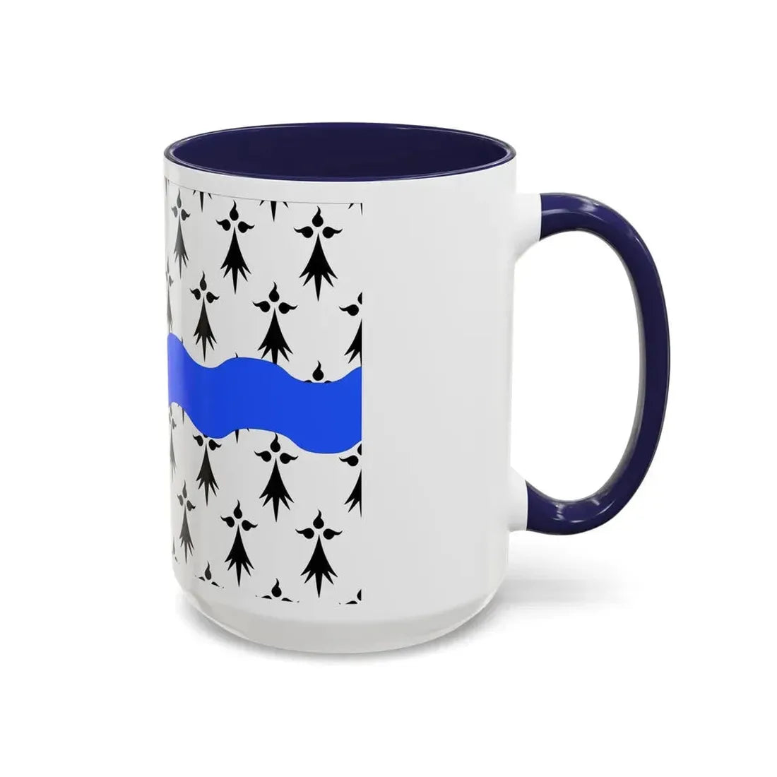 Flag of Loire Atlantique France 2 - Accent Coffee Mug - Go Mug Yourself