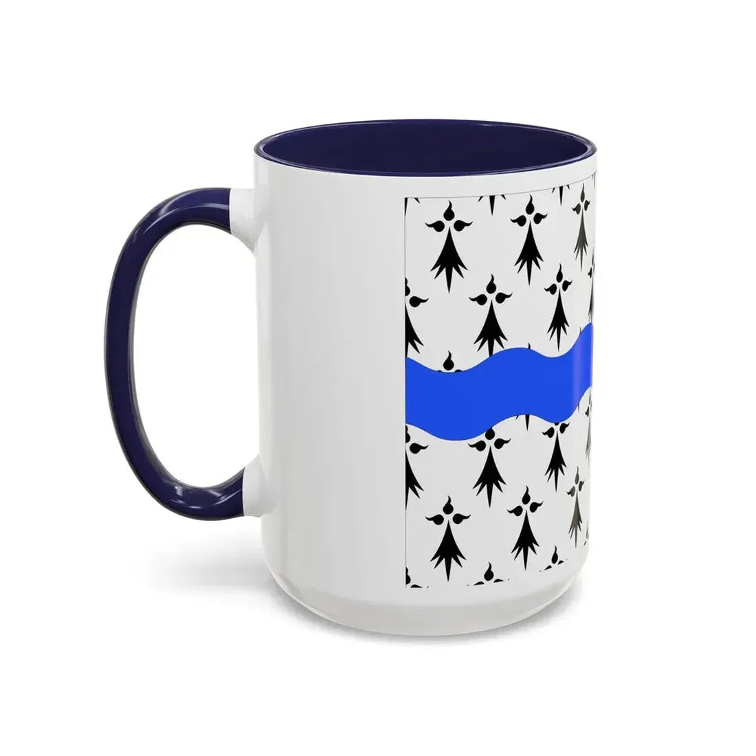 Flag of Loire Atlantique France 2 - Accent Coffee Mug - Go Mug Yourself