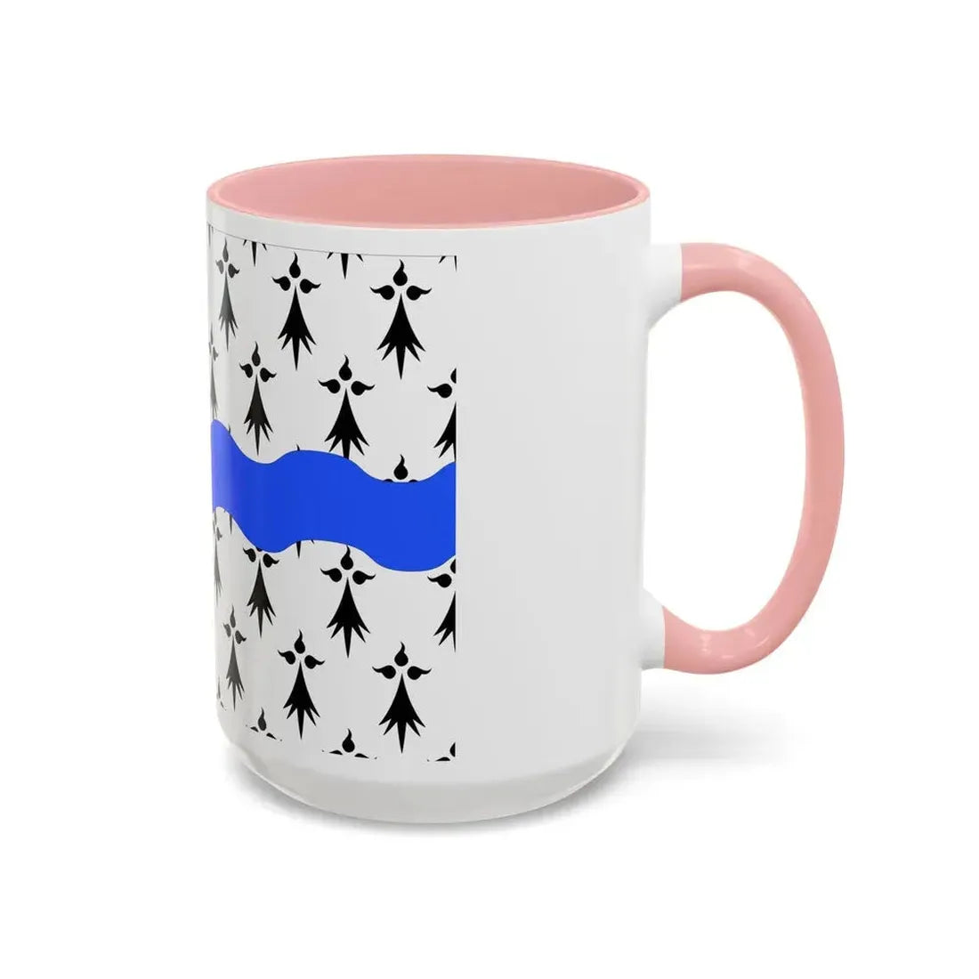 Flag of Loire Atlantique France 2 - Accent Coffee Mug - Go Mug Yourself