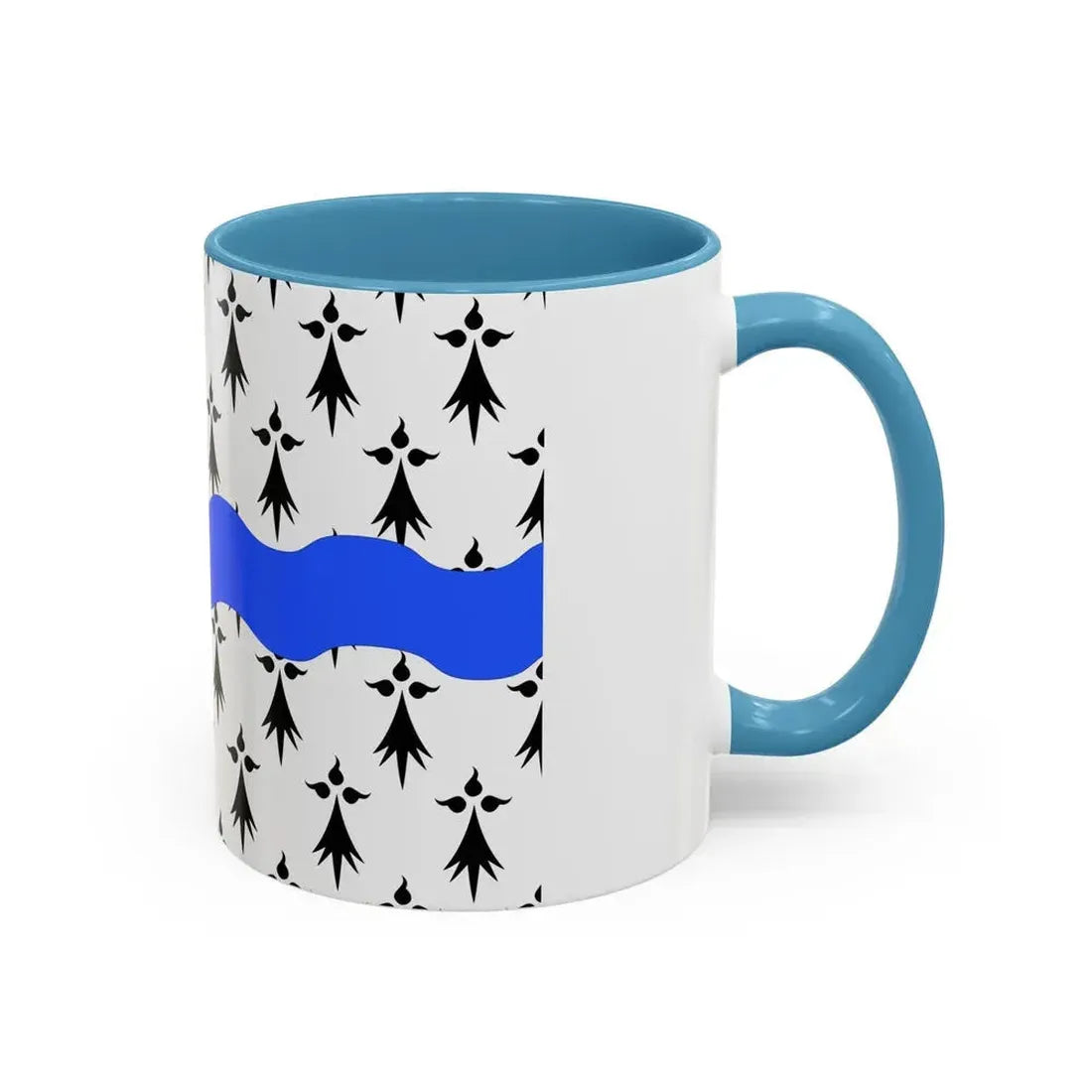 Flag of Loire Atlantique France 2 - Accent Coffee Mug - Go Mug Yourself