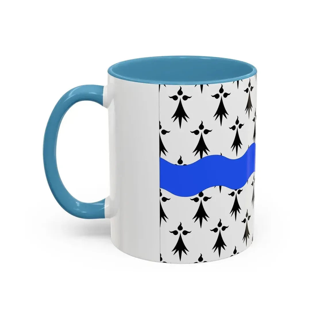Flag of Loire Atlantique France 2 - Accent Coffee Mug - Go Mug Yourself