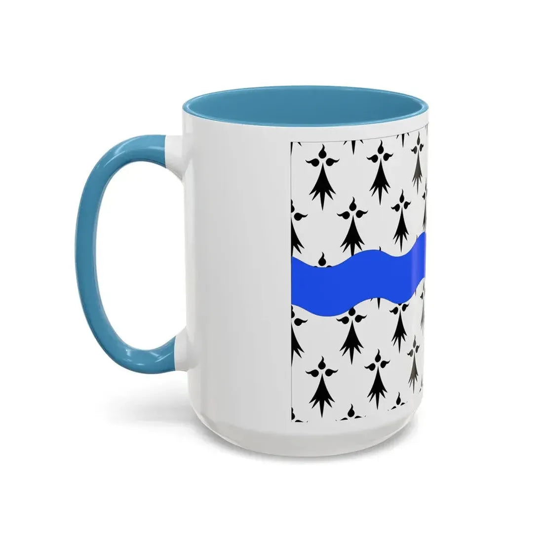 Flag of Loire Atlantique France 2 - Accent Coffee Mug - Go Mug Yourself
