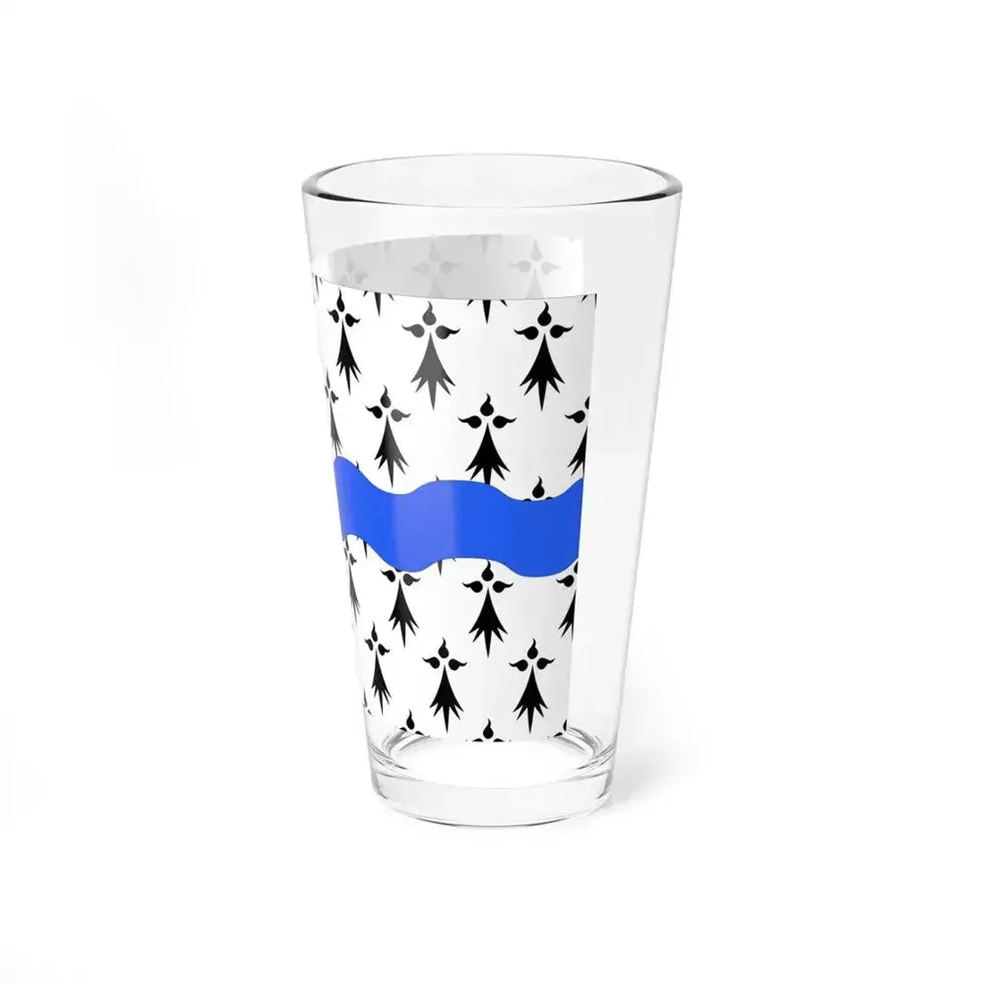 Flag of Loire Atlantique France 2 - Pint Glass 16oz - Go Mug Yourself