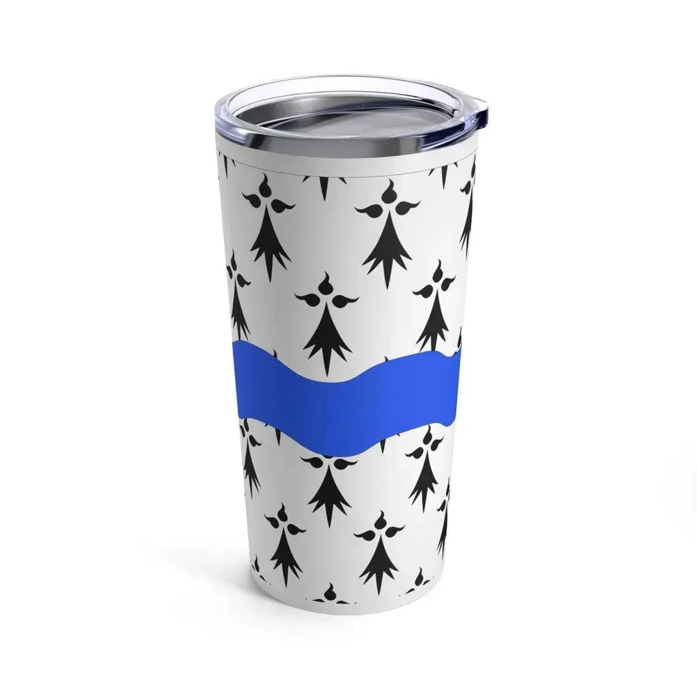 Flag of Loire Atlantique France 2 - Tumbler 20oz - Go Mug Yourself