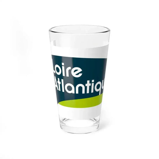 Flag of Loire Atlantique France - Pint Glass 16oz 16oz - Go Mug Yourself