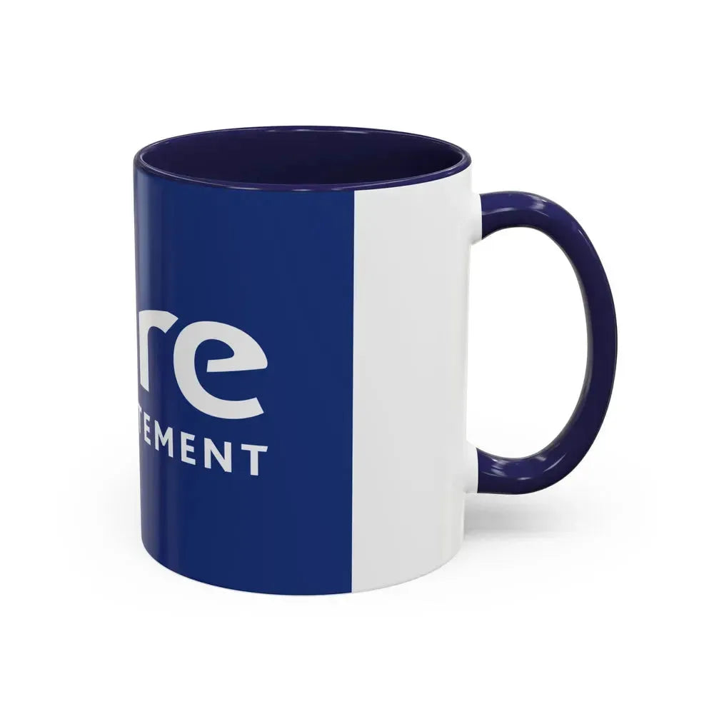 Flag of Loire France - Accent Coffee Mug - Go Mug Yourself