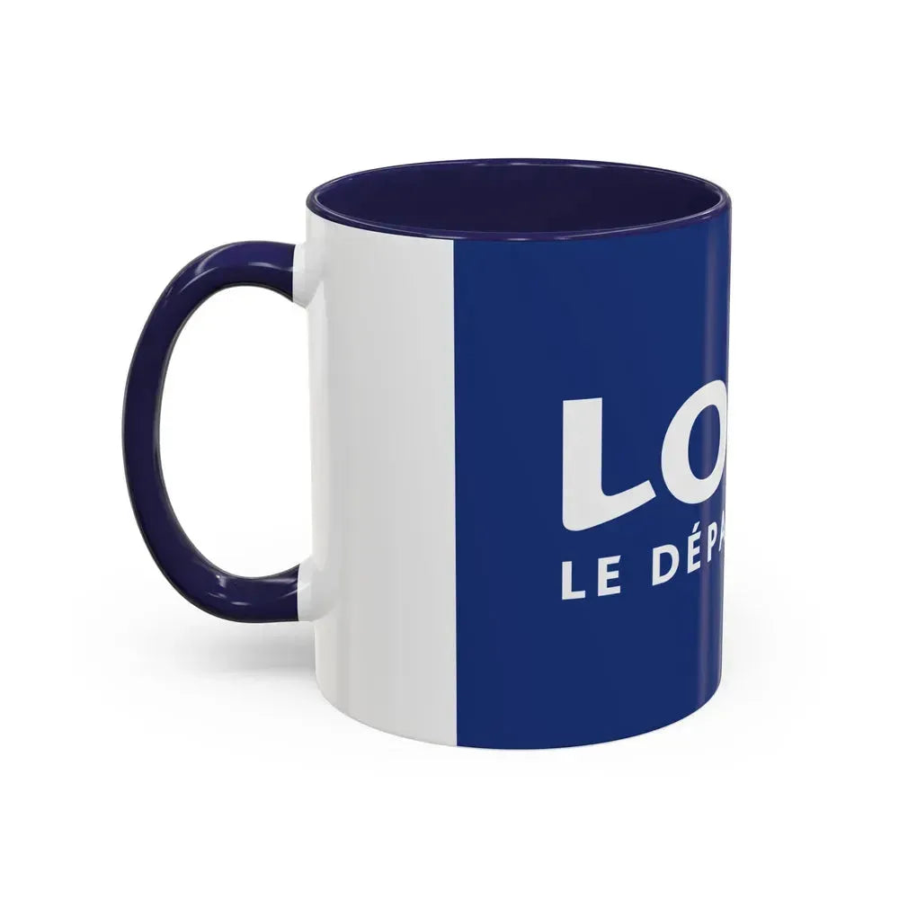Flag of Loire France - Accent Coffee Mug - Go Mug Yourself