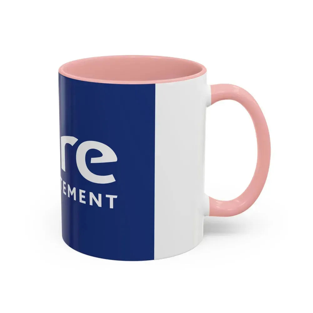 Flag of Loire France - Accent Coffee Mug - Go Mug Yourself