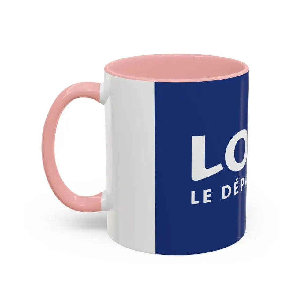 Flag of Loire France - Accent Coffee Mug - Go Mug Yourself