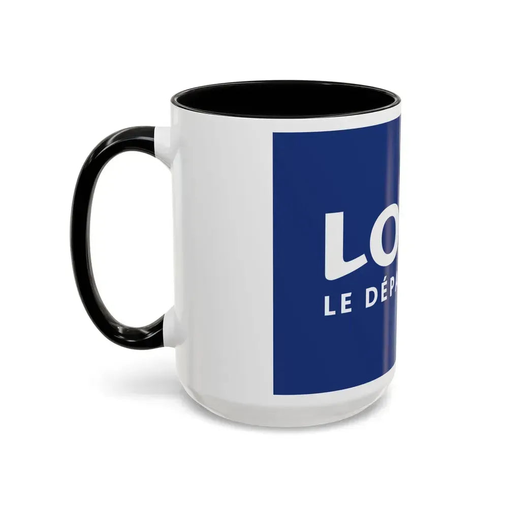 Flag of Loire France - Accent Coffee Mug - Go Mug Yourself