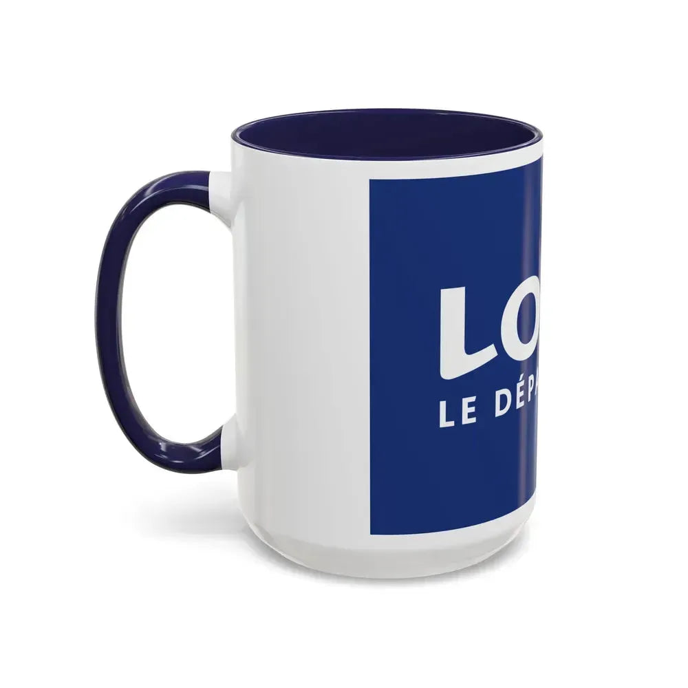 Flag of Loire France - Accent Coffee Mug - Go Mug Yourself