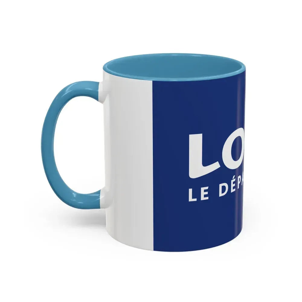 Flag of Loire France - Accent Coffee Mug - Go Mug Yourself