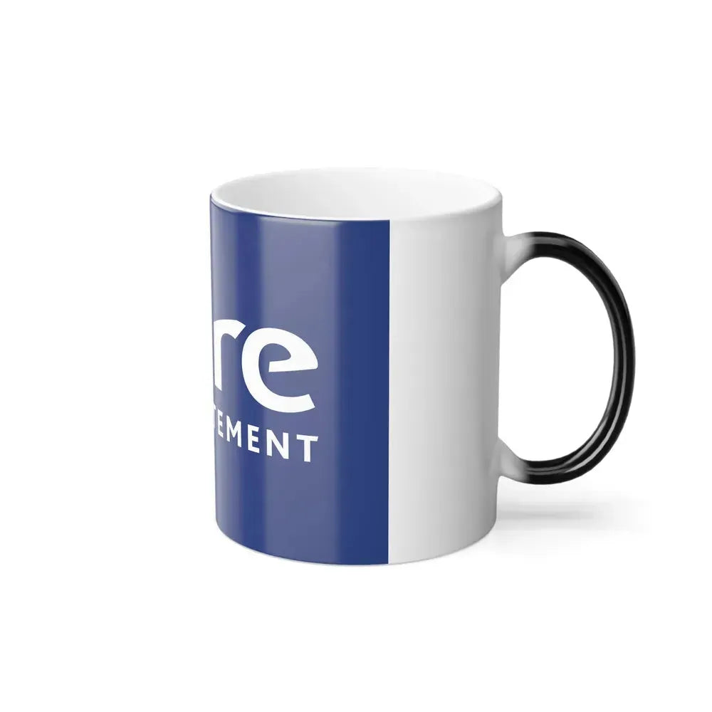 Flag of Loire France - Color Changing Coffee Mug - Go Mug Yourself