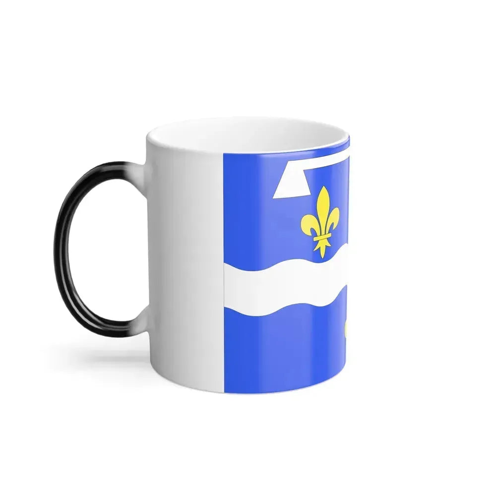 Flag of Loiret France 2 - Color Changing Coffee Mug - Go Mug Yourself