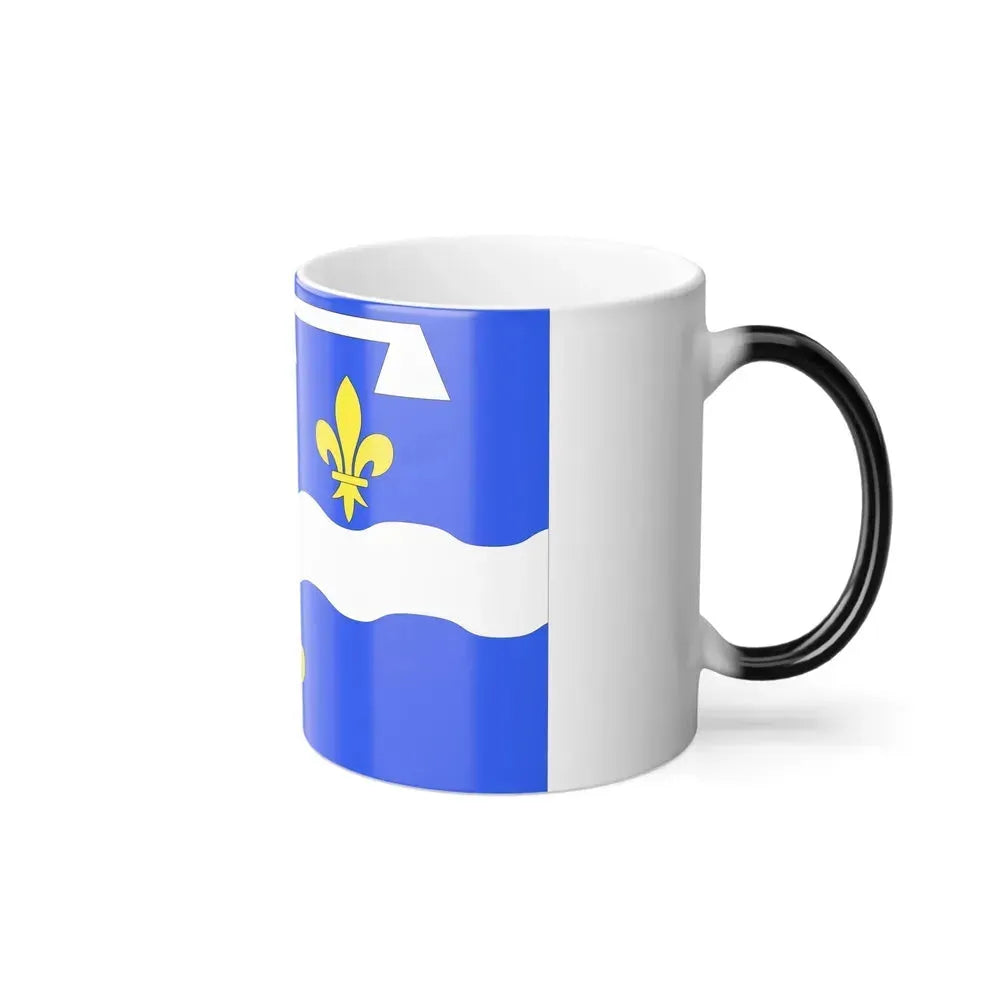 Flag of Loiret France 2 - Color Changing Coffee Mug - Go Mug Yourself