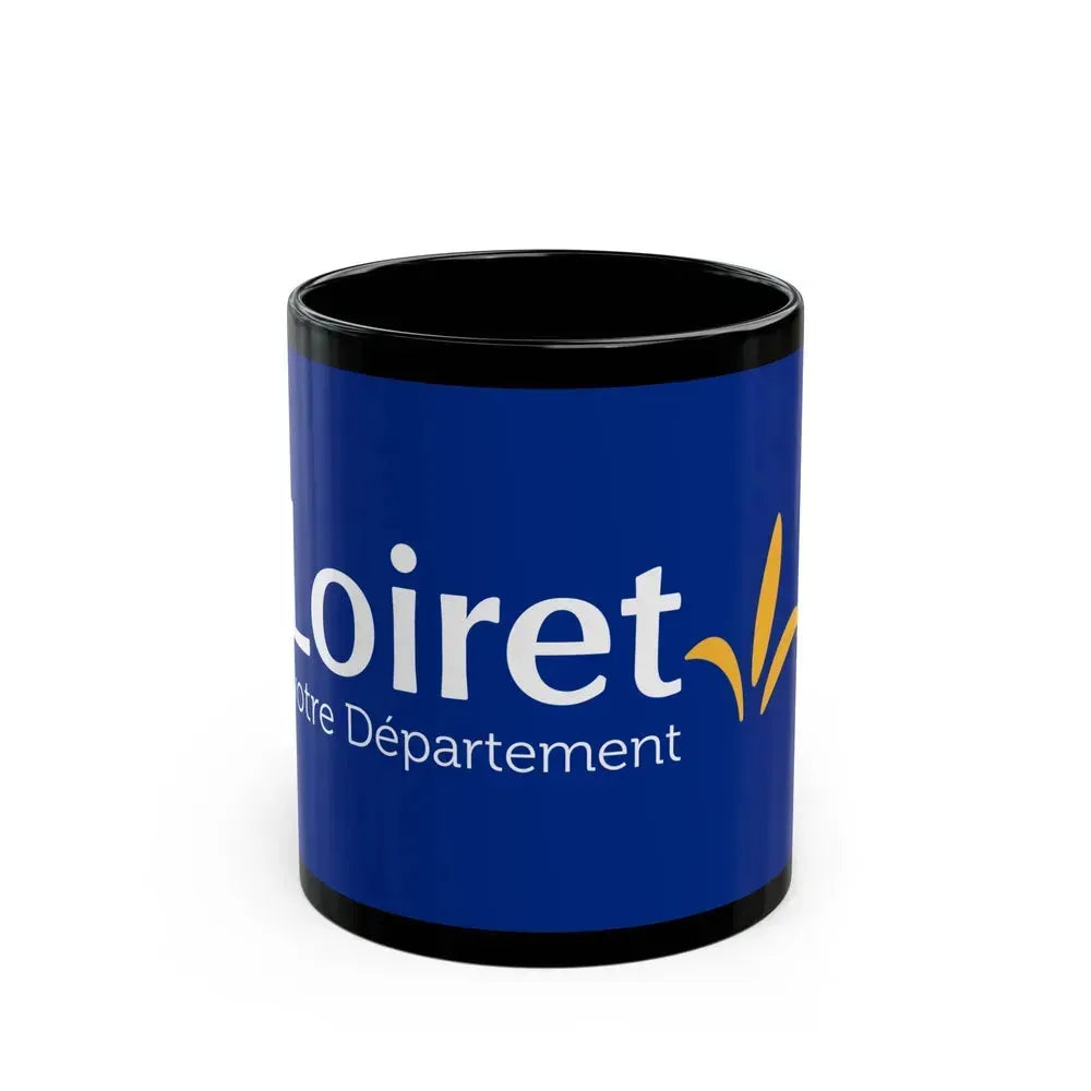 Flag of Loiret France - Black Coffee Mug 11oz - Go Mug Yourself