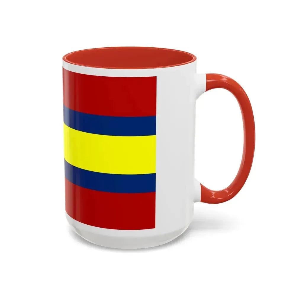 Flag of Loja Ecuador - Accent Coffee Mug - Go Mug Yourself