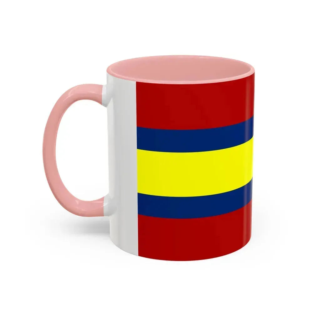 Flag of Loja Ecuador - Accent Coffee Mug - Go Mug Yourself