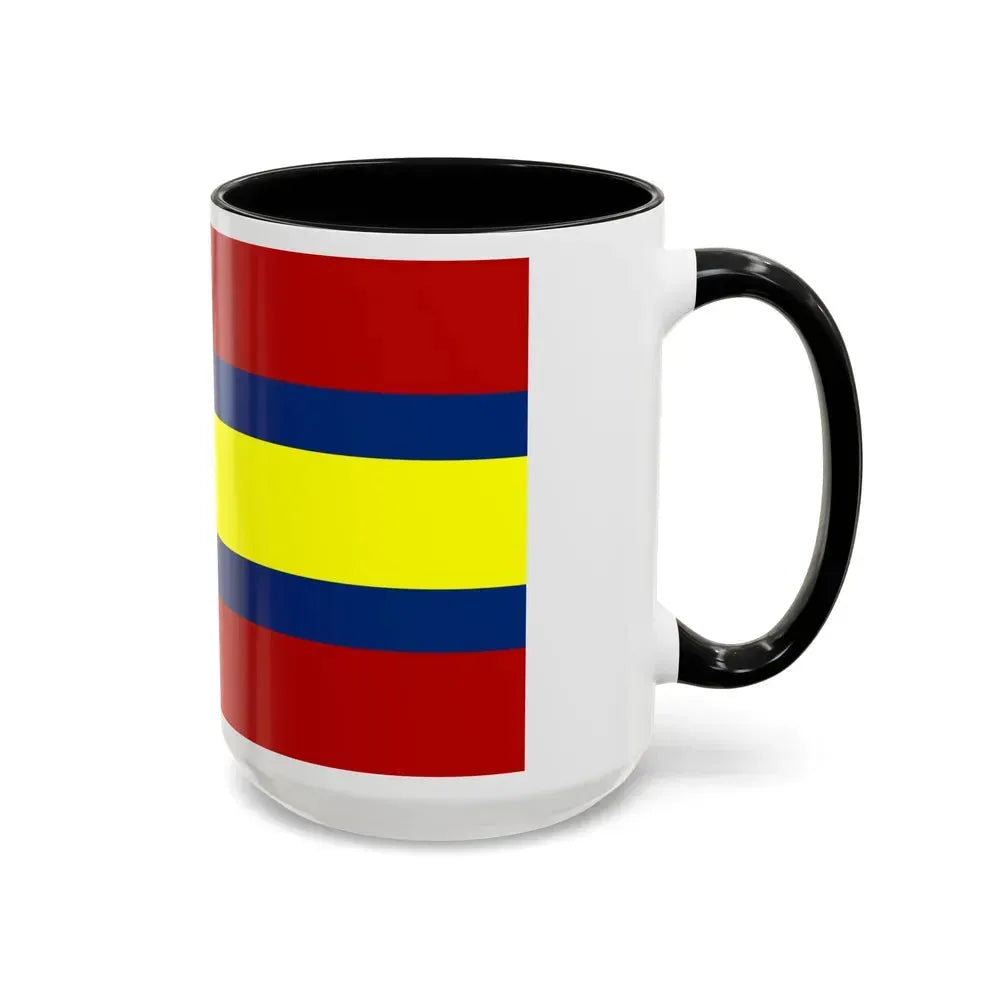 Flag of Loja Ecuador - Accent Coffee Mug - Go Mug Yourself