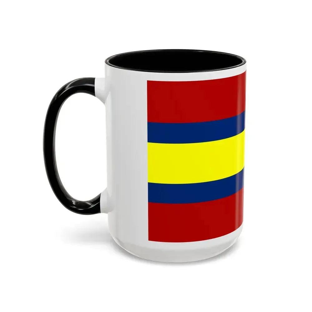 Flag of Loja Ecuador - Accent Coffee Mug - Go Mug Yourself