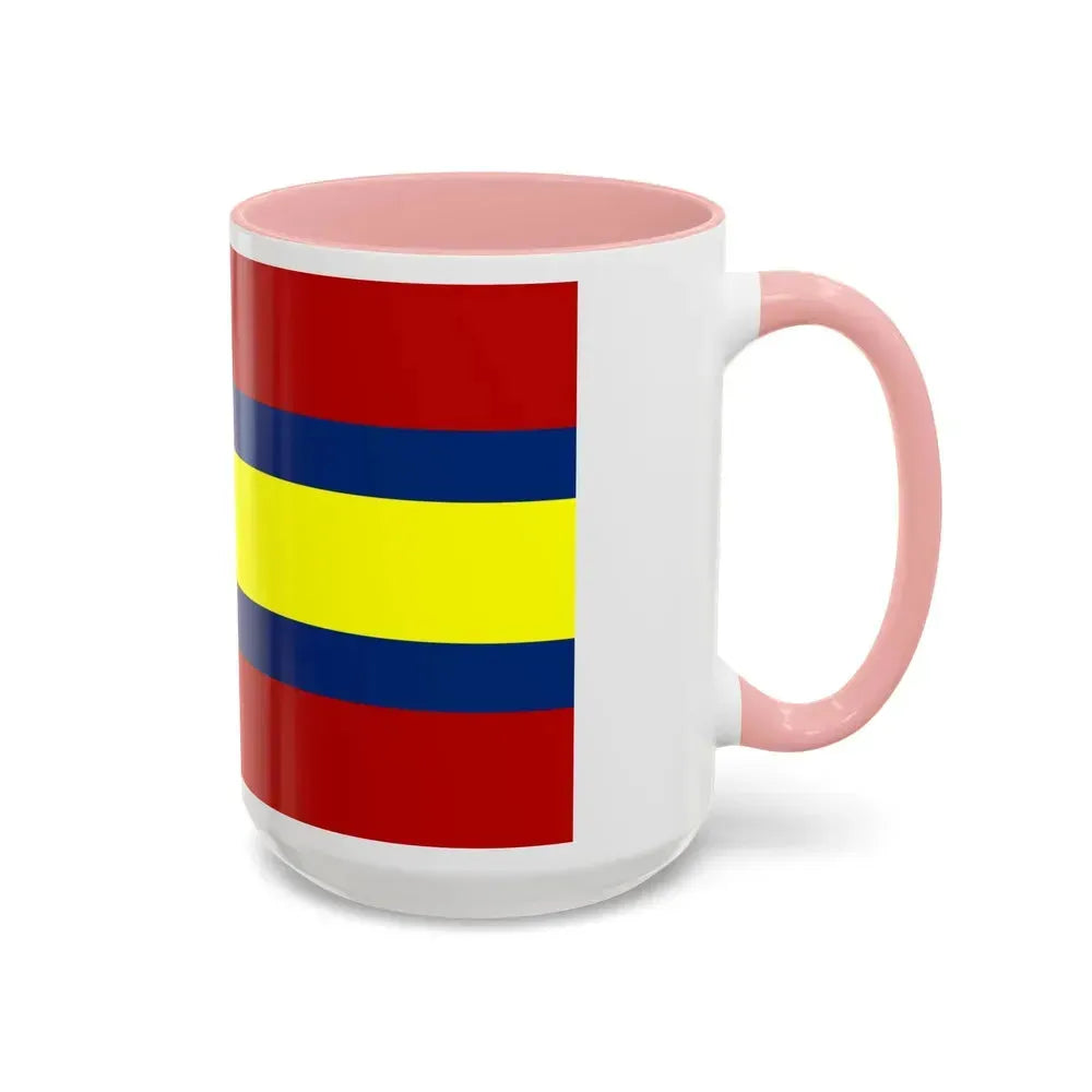 Flag of Loja Ecuador - Accent Coffee Mug - Go Mug Yourself