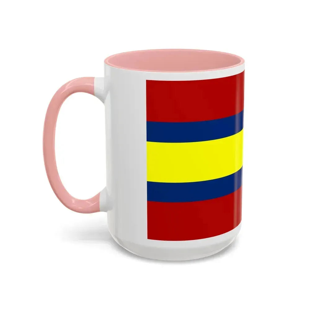Flag of Loja Ecuador - Accent Coffee Mug - Go Mug Yourself