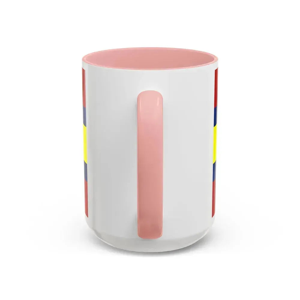 Flag of Loja Ecuador - Accent Coffee Mug - Go Mug Yourself