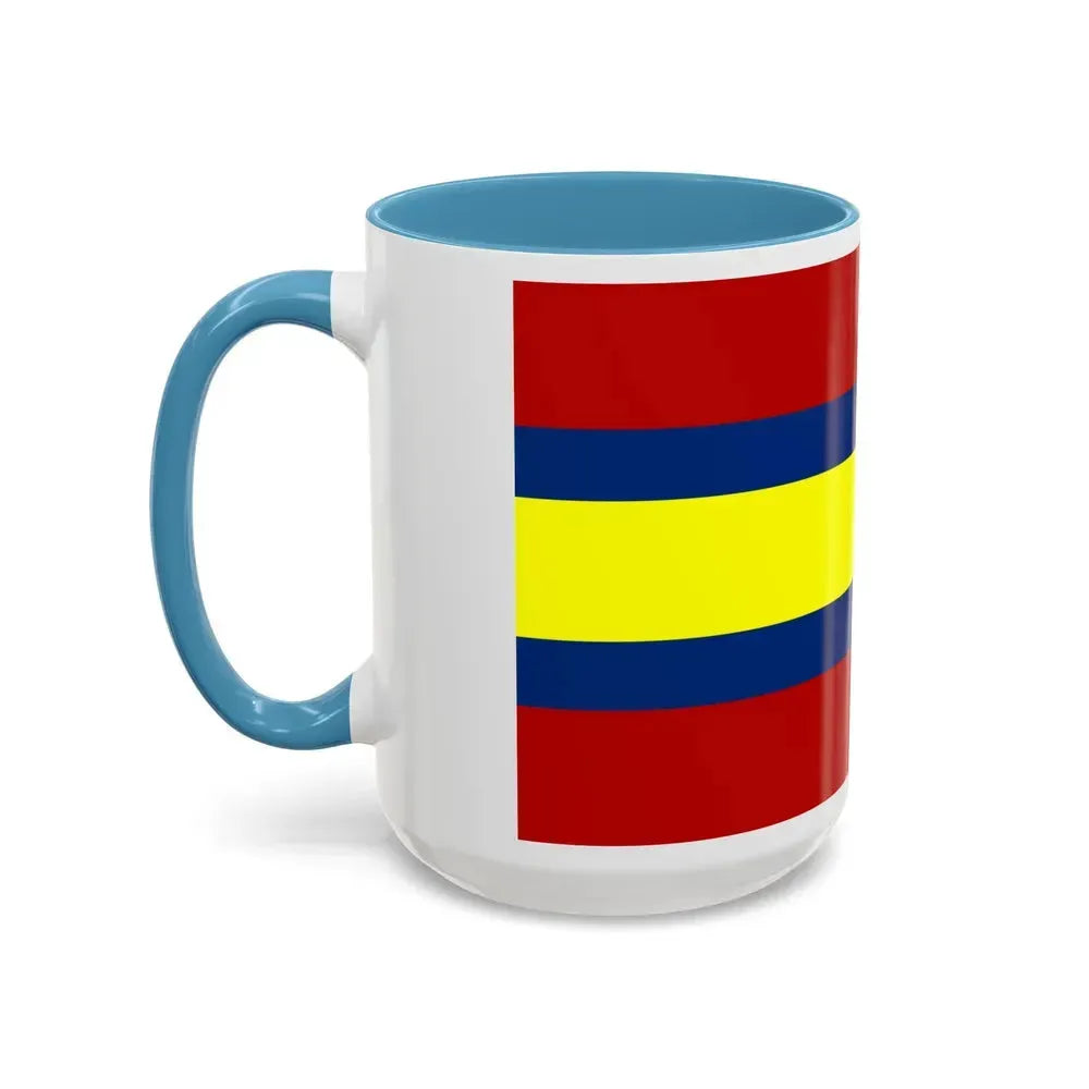 Flag of Loja Ecuador - Accent Coffee Mug - Go Mug Yourself