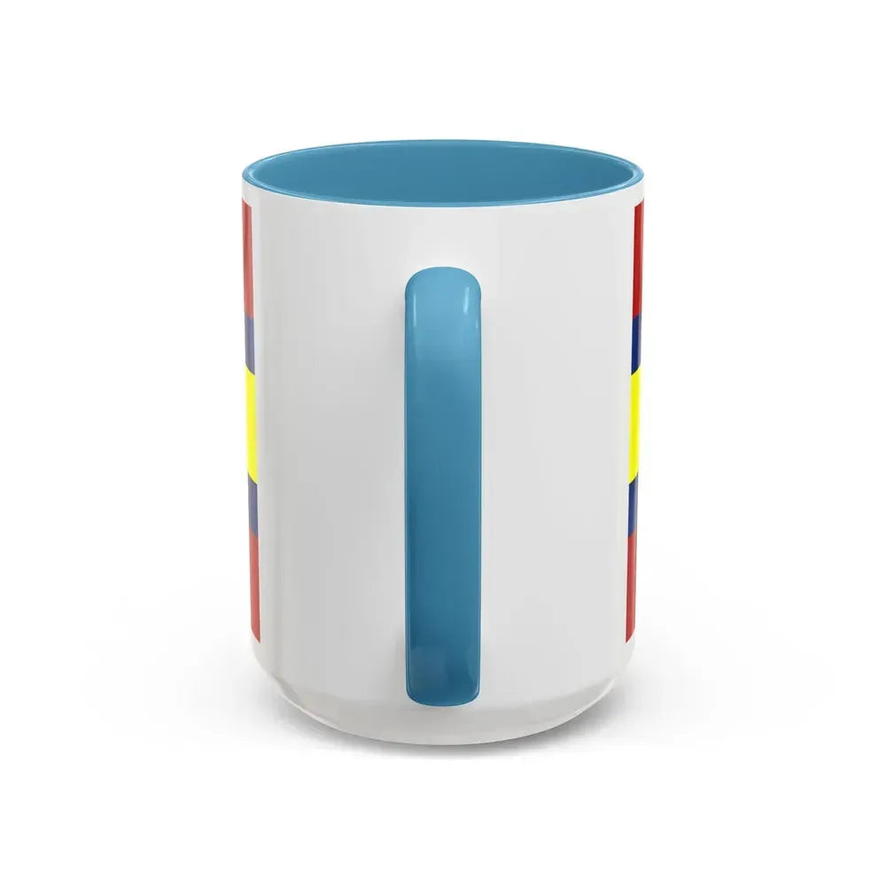 Flag of Loja Ecuador - Accent Coffee Mug - Go Mug Yourself