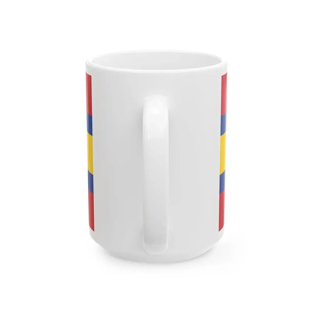 Flag of Loja Ecuador (Ecuador) White Coffee Mug - Go Mug Yourself