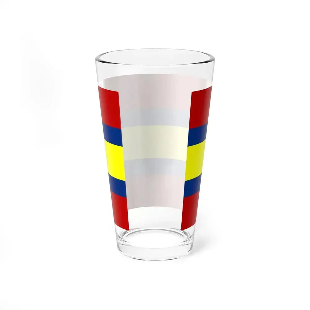 Flag of Loja Ecuador - Pint Glass 16oz - Go Mug Yourself