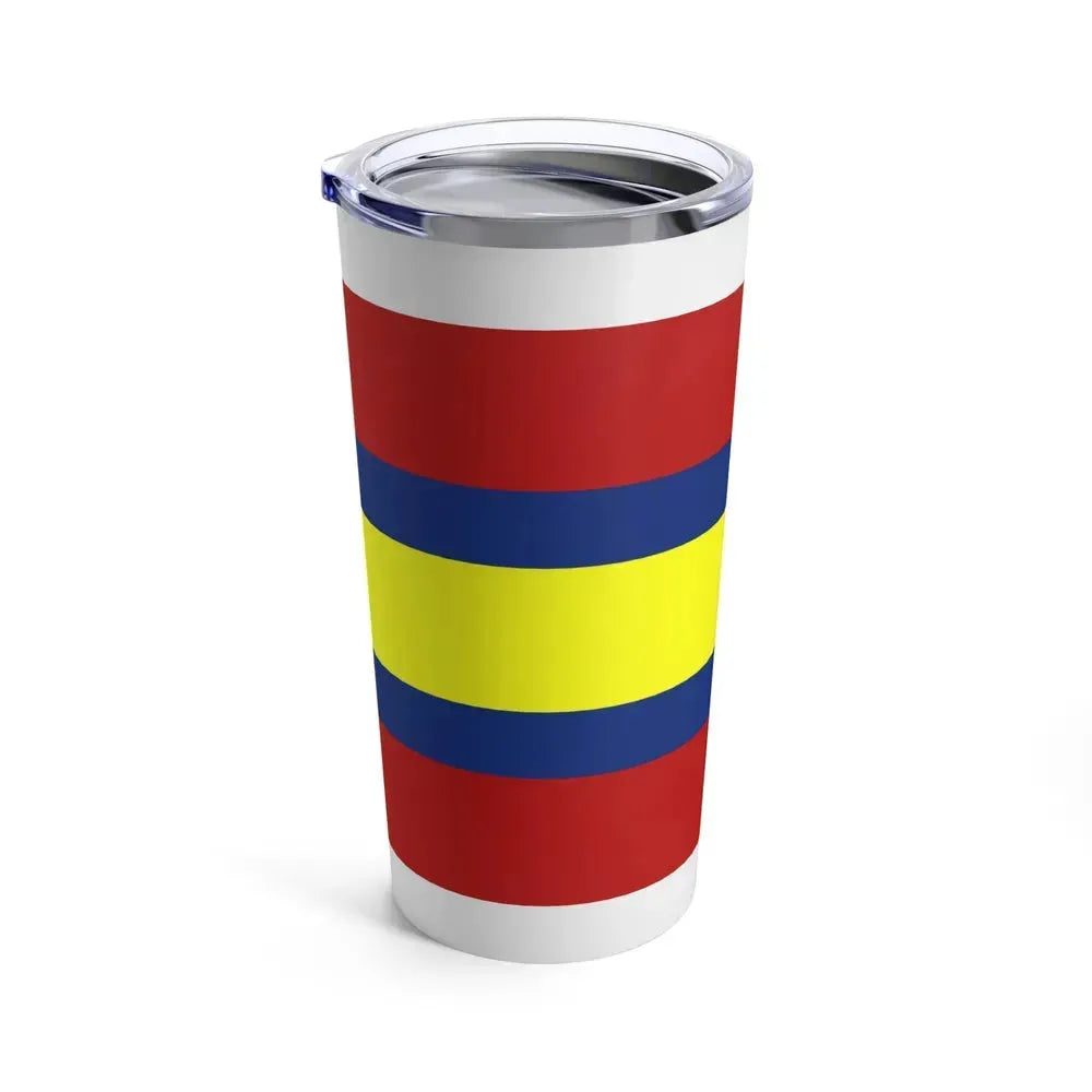 Flag of Loja Ecuador - Tumbler 20oz - Go Mug Yourself