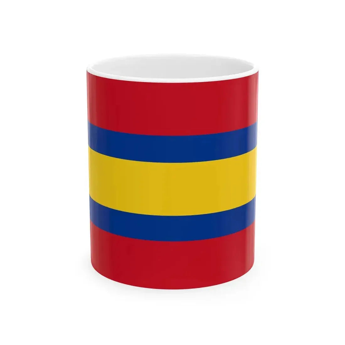 Flag of Loja (Ecuador) White Coffee Mug 11oz - Go Mug Yourself