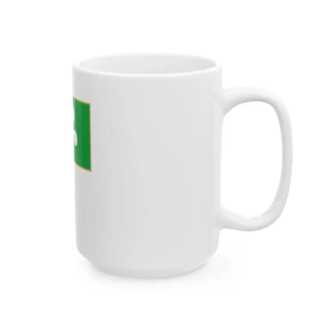 Flag of Lombardy Complete (Italy) White Coffee Mug - Go Mug Yourself